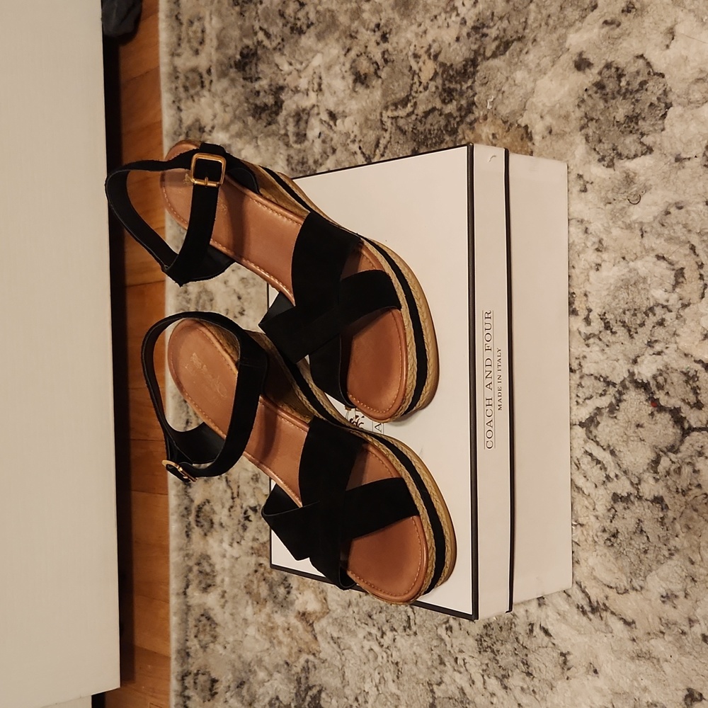 Coach wedges